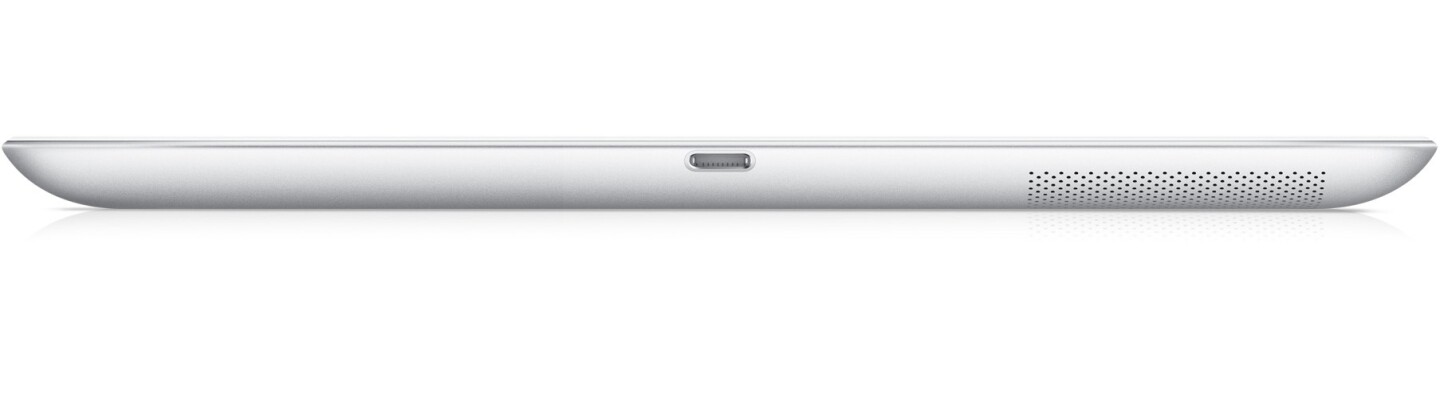 The new iPad sports the Lightning connector port