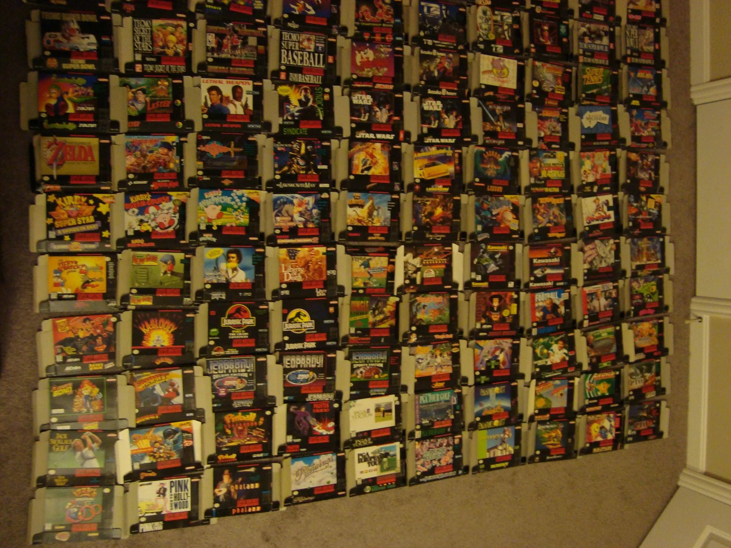 Collecting boxes is often harder than finding the games