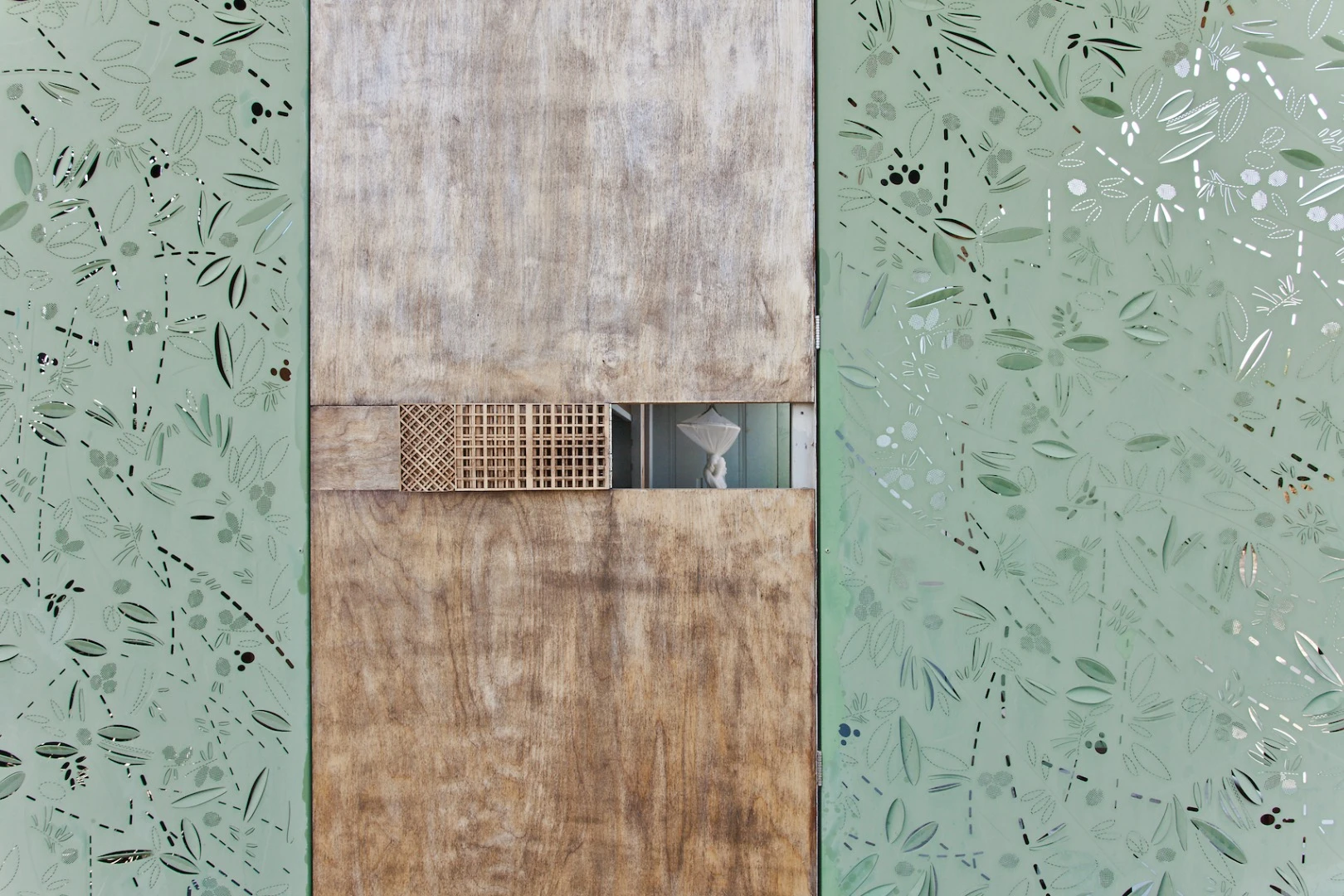 The Olive Tree House's front door