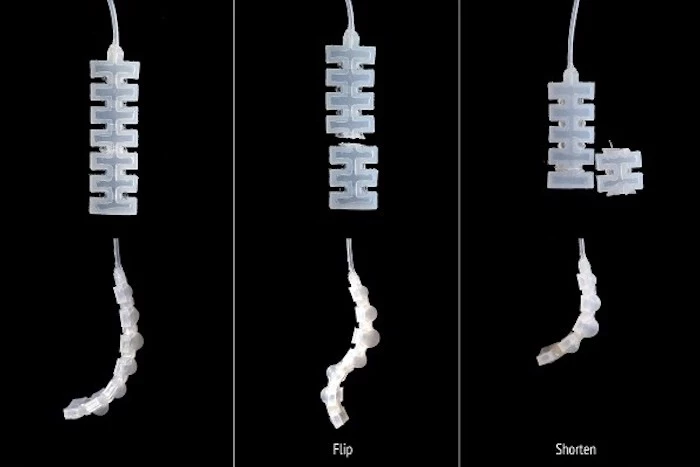The new self-healing polymer was also demonstrated as an actuator