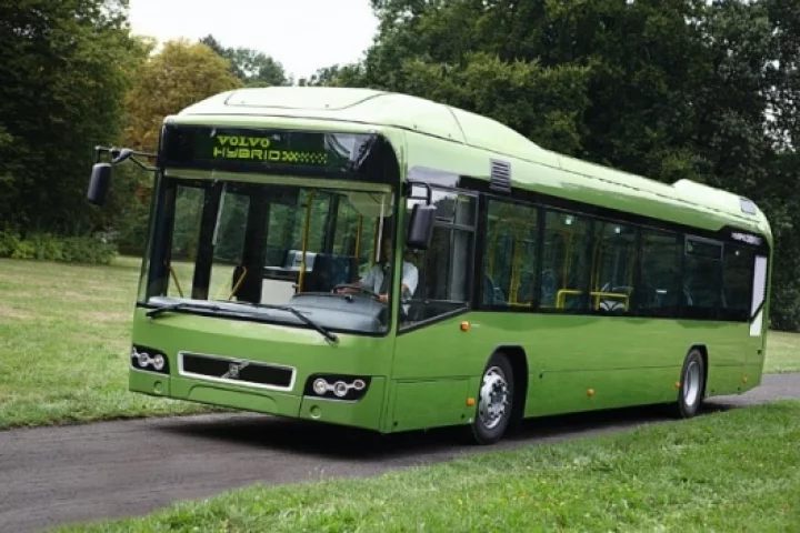 The Volvo 7700 Hybrid system
