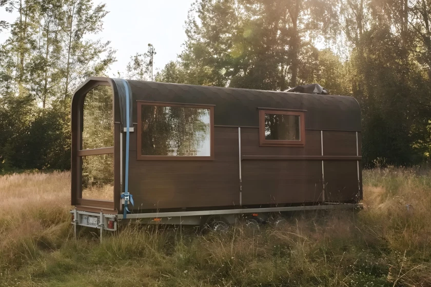The Nature Pod is a rustic cabin-like tiny house that starts at just €14,380 (roughly US$16,600)