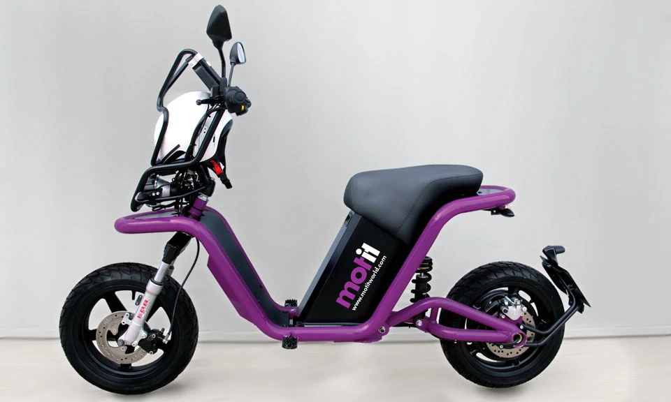 The Motit electric scooter-sharing scheme is currently being trailed in Barcelona
