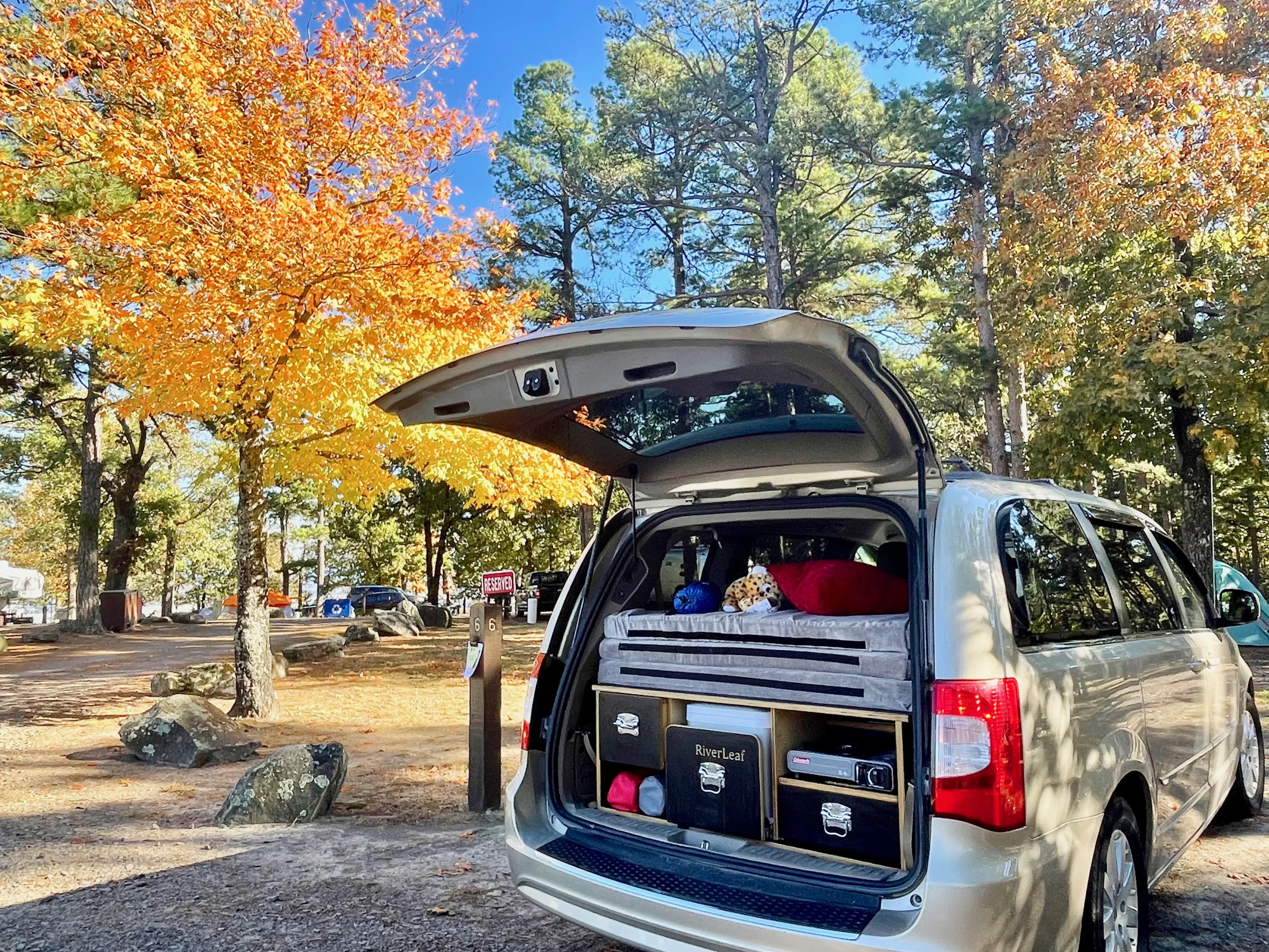 Grand Teton kit packed up and ready to head to the next campsite