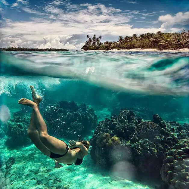 The sort of shot which can be taken when using The Outex waterproof housing