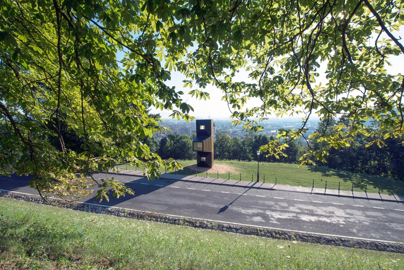 Living Unit on Ljubljana Castle was made in collaboration with Permiz, C+C, C28, and AKT