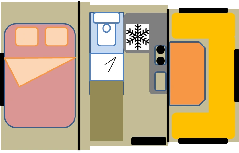 Beauer 3X floor plan