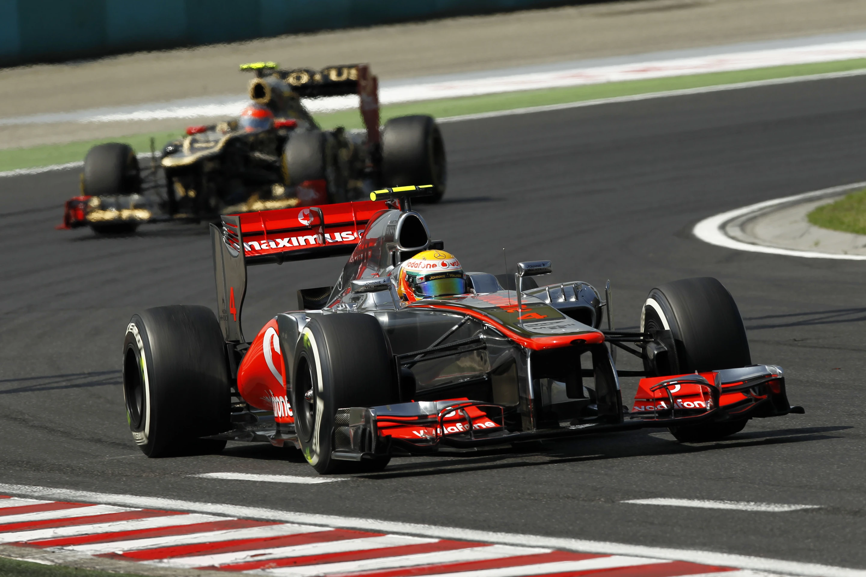 The MP4-28 for the 2013 season used a redesigned carbon fiber monocoque configuration, featuring front and side impact structures to provide additional structural safety to the driver