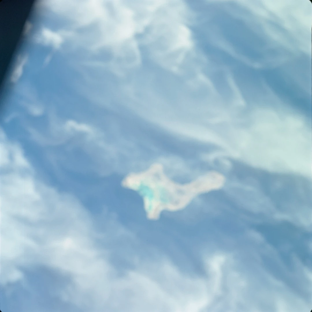Christmas Island as seen from Apollo 7
