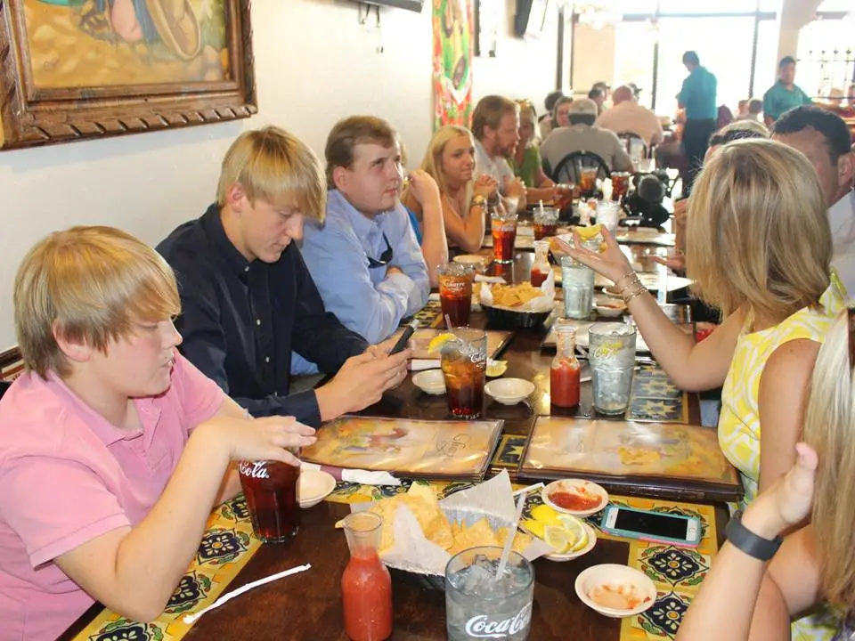 Hardison attending a family birthday