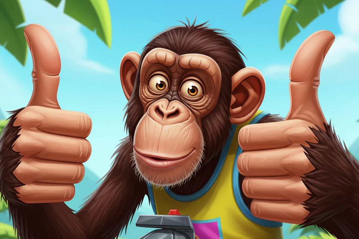 The research found the bigger a primate's brain the longer its thumbs were, affirming a correlation between the evolution of brain size and hand dexterity