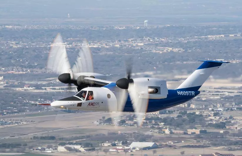The Leonardo AW609 first flew in 2003