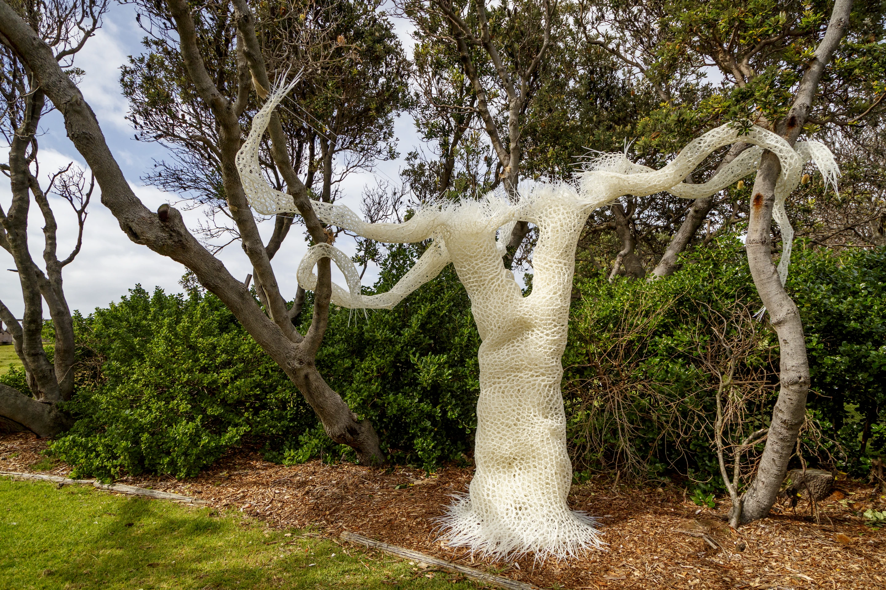 Sculpture by the Sea: Ziptide, by Rima Zabaneh and Berenice Rarig