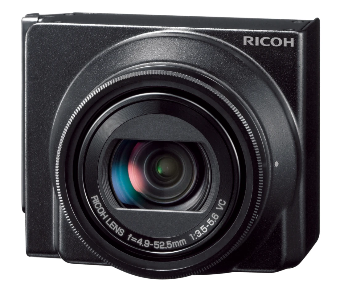 The ten megapixel P10's 1/2.3 inch back-illuminated CMOS sensor aided by Ricoh's Smooth Imaging Engine IV promises enhanced image quality