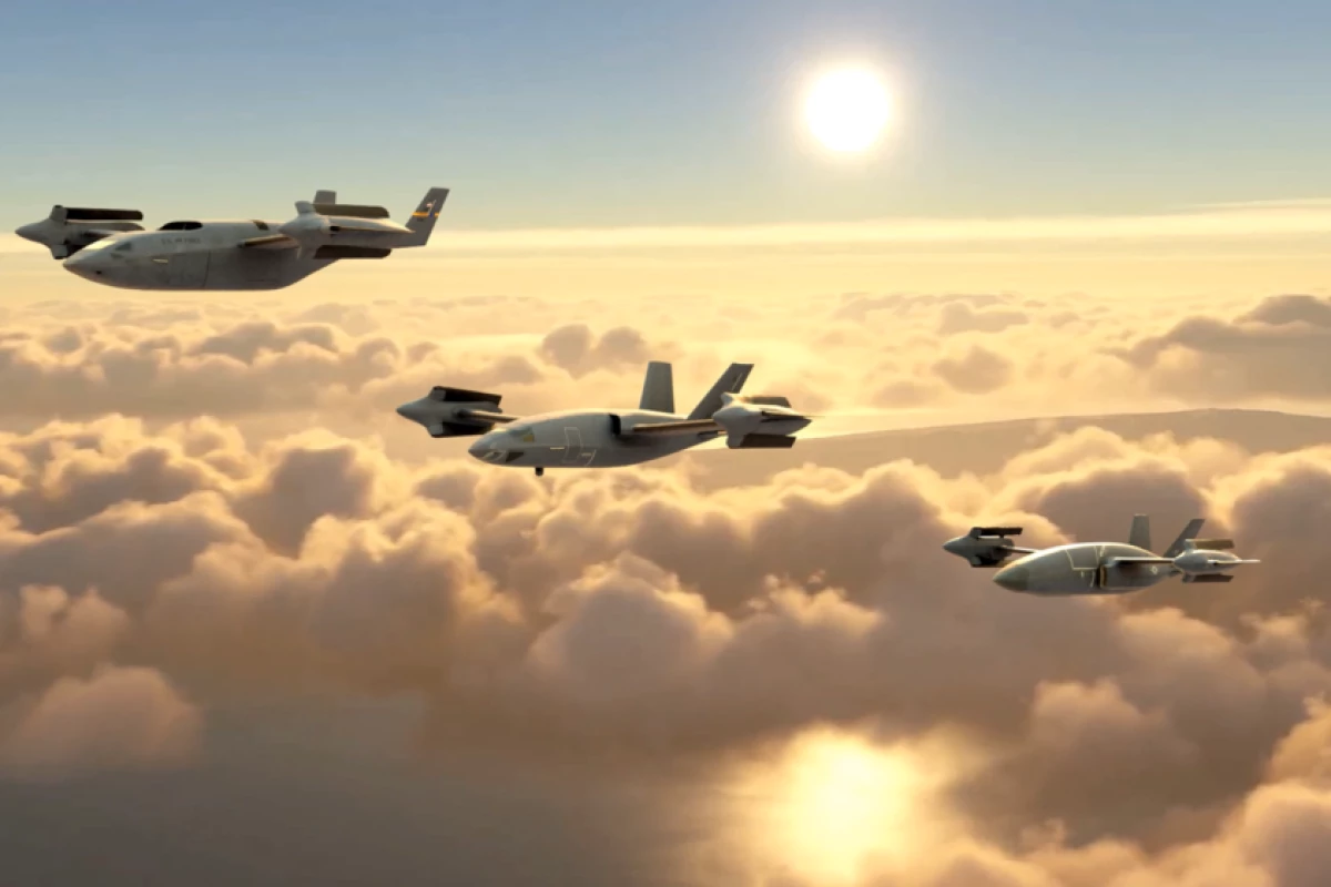 Artist's concept of a new HSVTOL concept