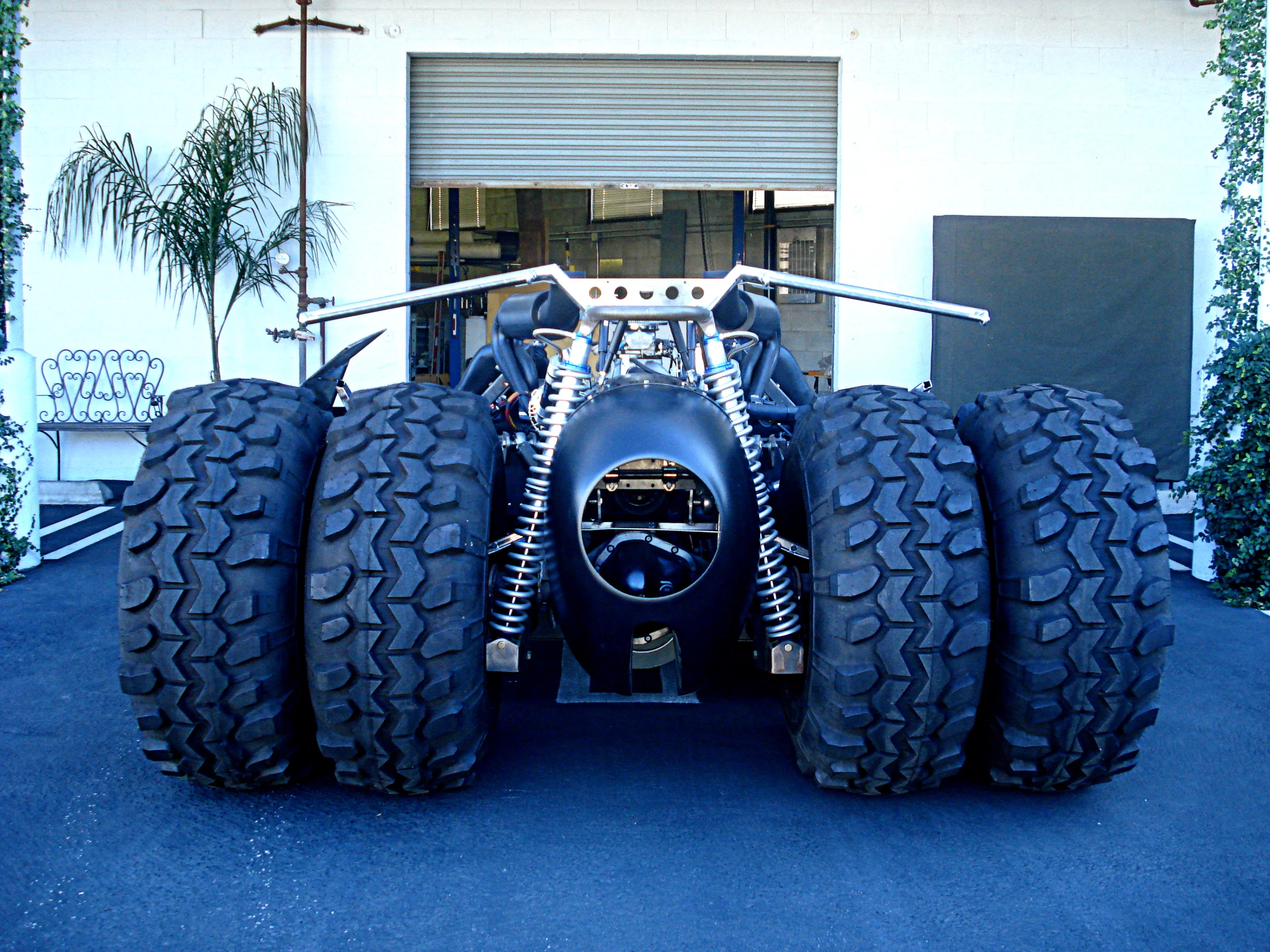 Irvin is also working on a full-sized "Tribute" Tumbler re-creation through his Hollywood design studio (Photo: Mark Irvin)