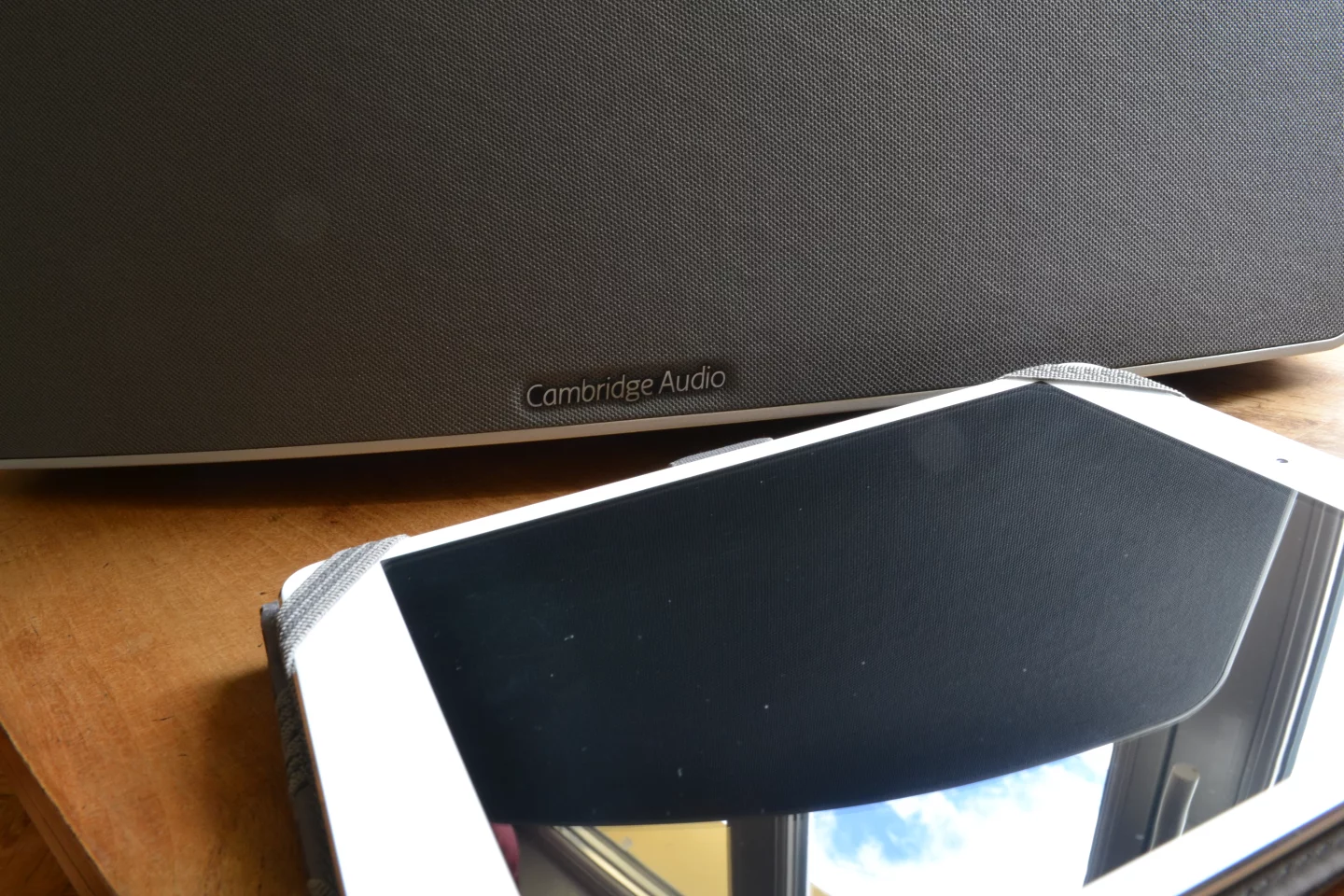 Once connected to my home network, I was able to listen to music on my iPad mini over AirPlay