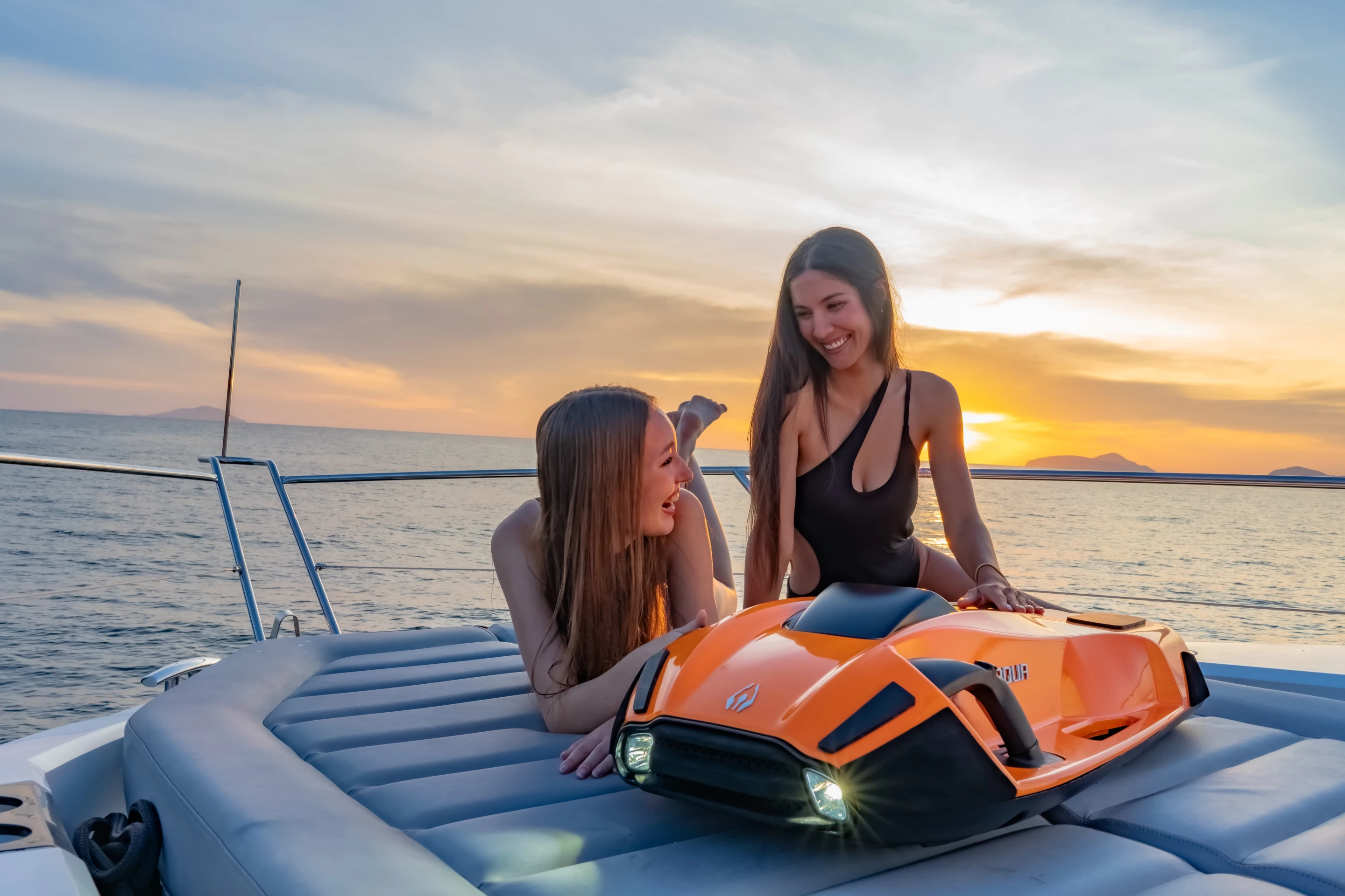 Aquaplane sea scooters are the perfect companion for a day on the water