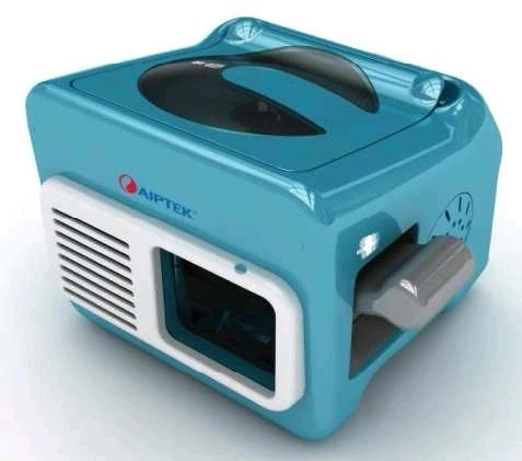 The heavy-duty MobileCinema D10 includes DVD p[layer, stereo loudspeakers and karaoke function