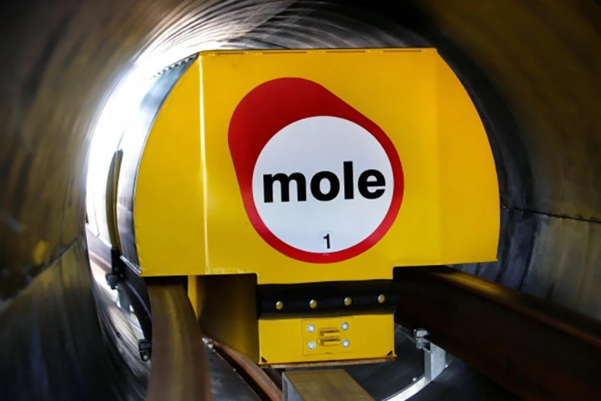 UK firm Mole Solutions is exploring the possibility of using small robot trains running on underground tracks to manage deliveries (Photo: Mole Solutions)