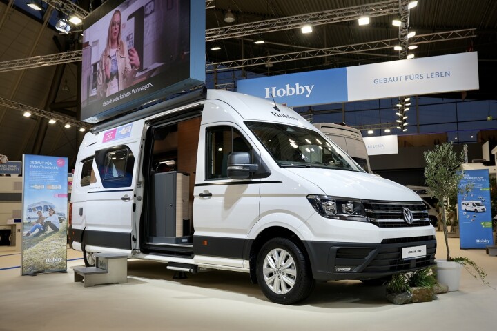 The Hobby Maxia 680 DT made its debut at CMT in January 2024 (exclusions do apply: massive rooftop display not included with purchase)