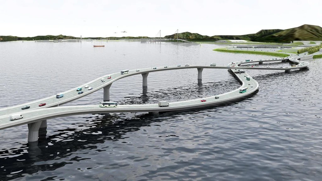 The Pearl River Necklace concept design