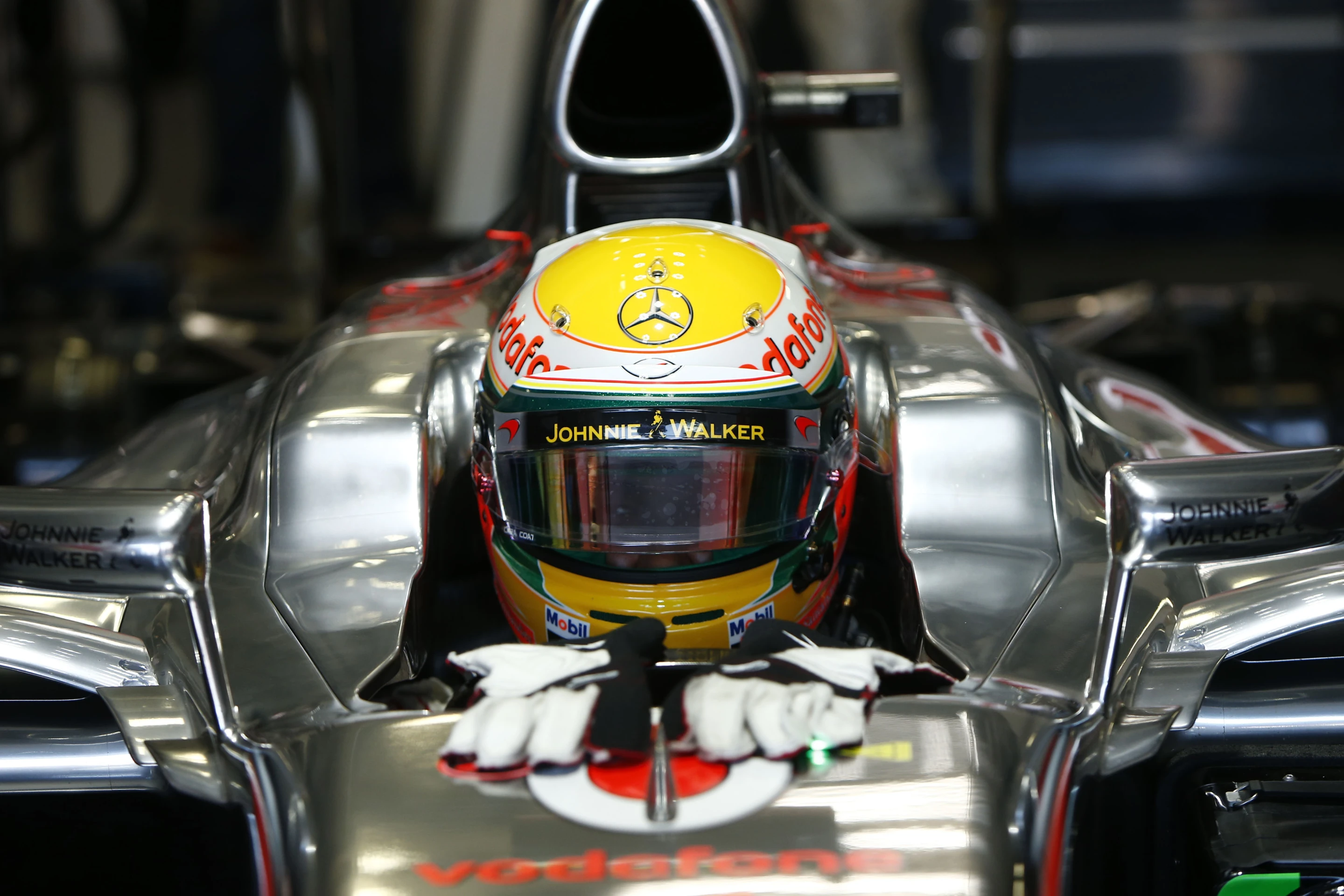 McLaren has gone through several team iterations, its latest being that of Vodaphone McLaren Mercedes