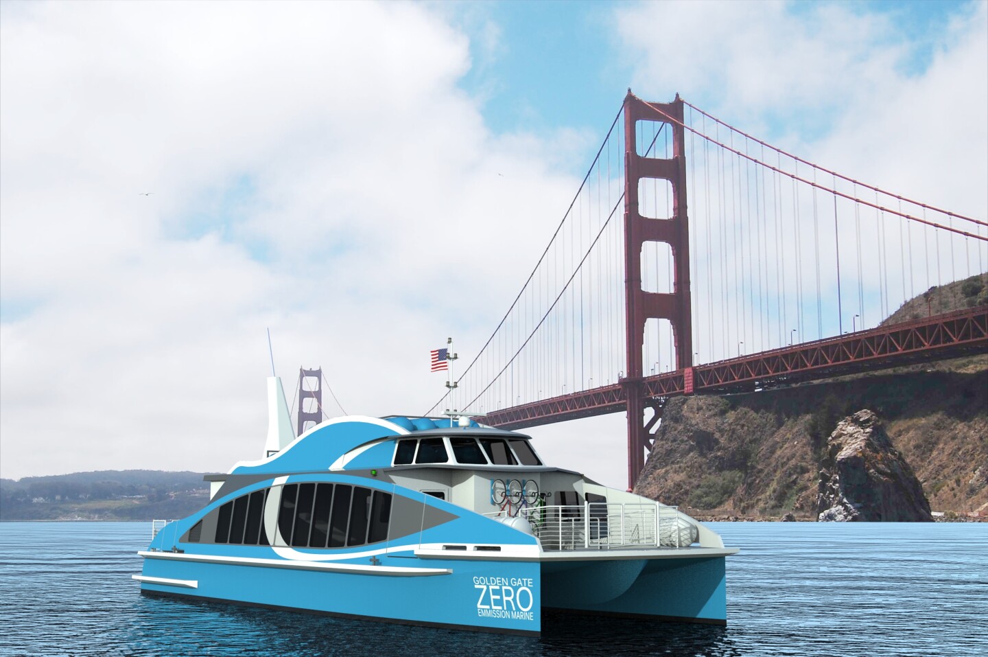 World's first commercial hydrogen fuel cell ferry is "98 complete"