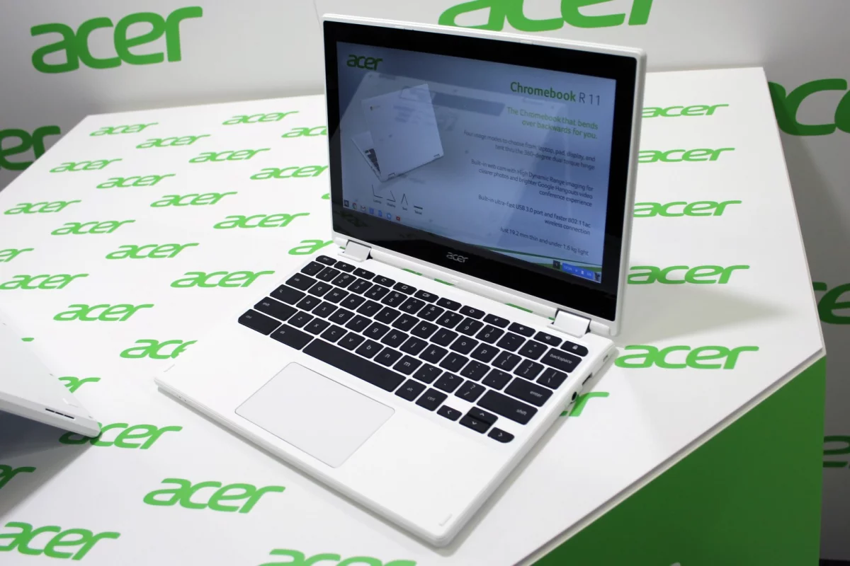 Acer's new Chromebook can be used as a notebook or a tablet