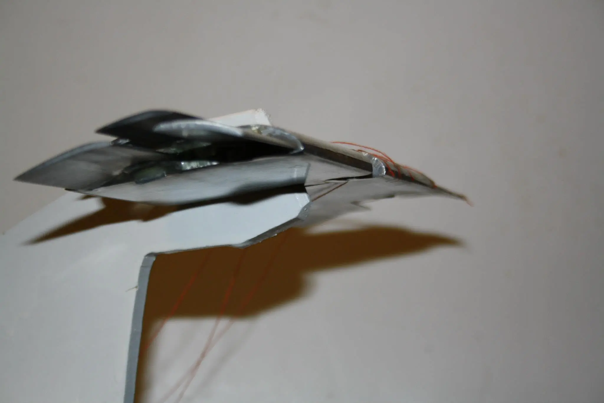 Aluminum windtest model of Skyflash