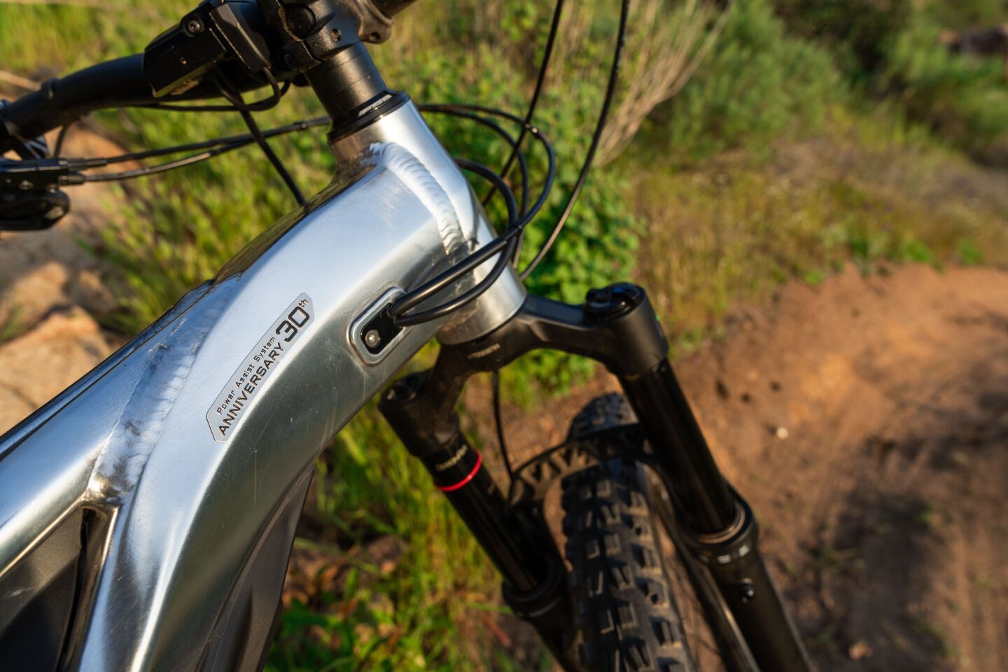 30th Anniversary badging to let other riders know you've got something special