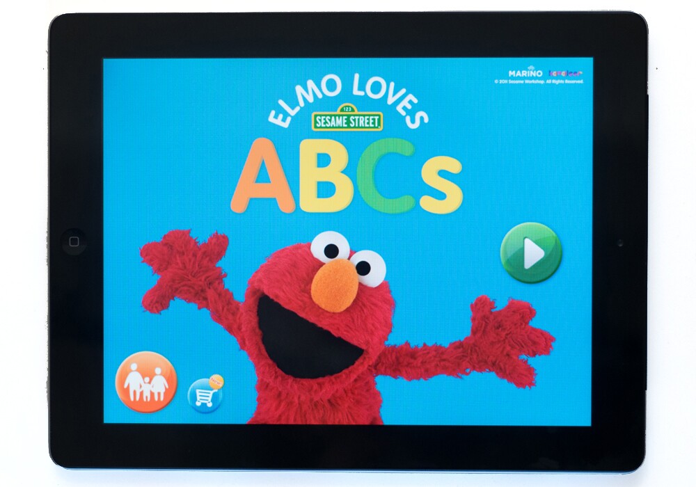 Toddlers love Elmo, and this app uses that to teach them about the alphabet