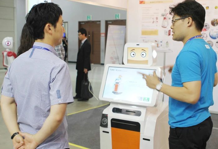 Future Robot's FURO-K robot kiosk has been sold to major hospitals in Korea.