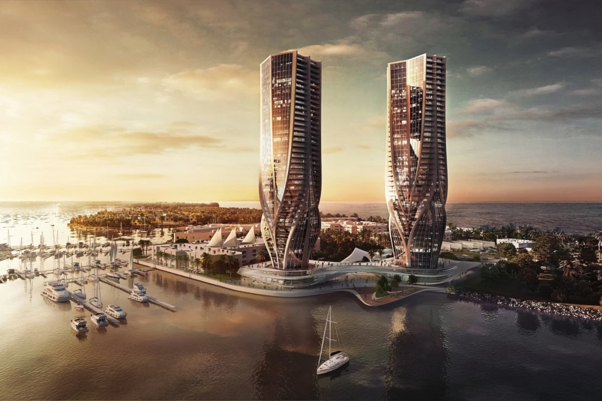 Zaha Hadid has designed two new towers for Gold Coast, Queensland, Australia