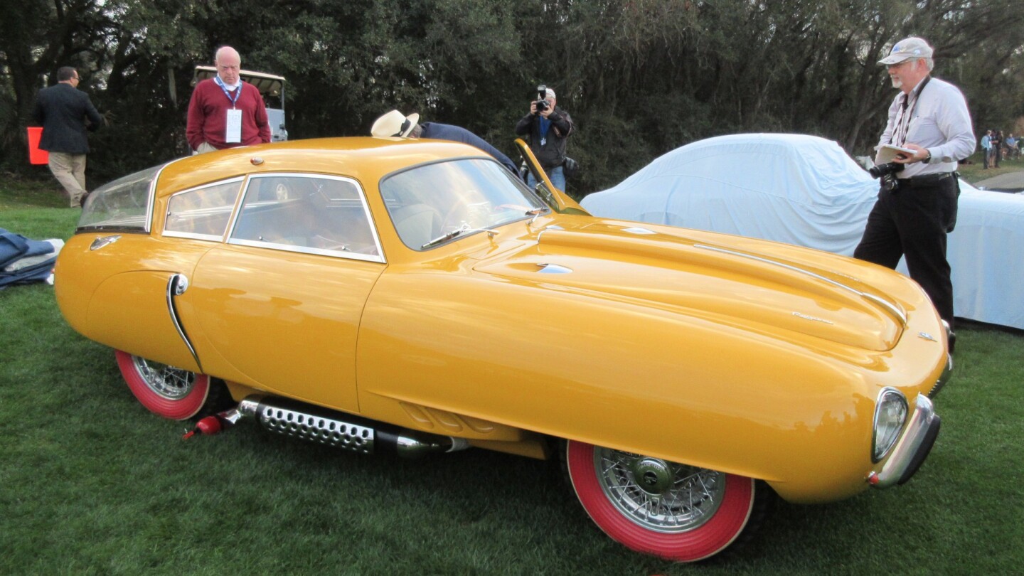 The winner of the 2016 Amelia Island Concours de Sport, this 1952 Pegaso Z-102 Berlineta Cúpula was a finalist in the most prestigious award on the concours circuit.