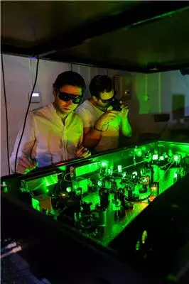 The world's fastest camera, millions of times faster than commercial grade slow-mo cams like the Phantom Flex