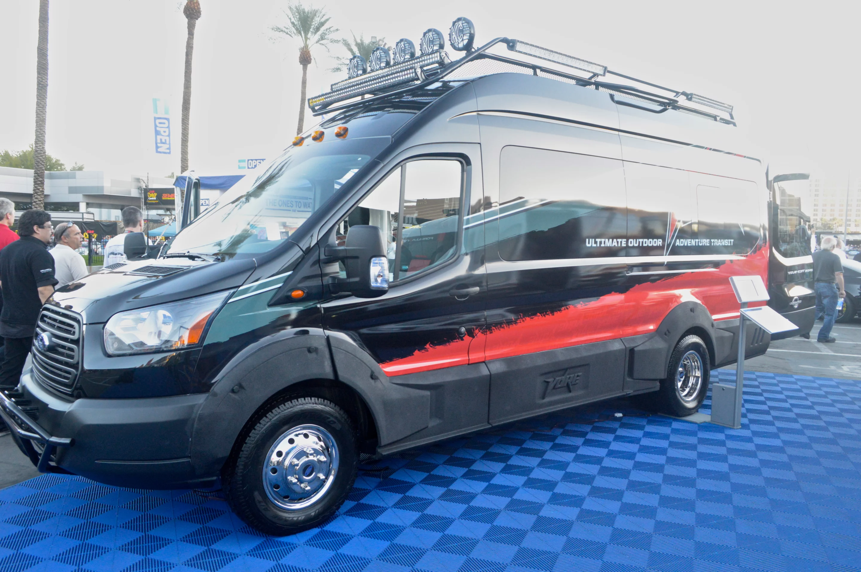 2015 Ford Transit 350 HD High Roof Wagon by Vegas Off Road Experience (Photo: C.C. Weiss/Gizmag)
