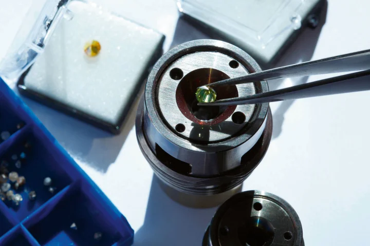 A team used a pressure chamber, which squeezes samples to 1.7 million times atmospheric pressure, to make lanthanum hydride, which was found to remain superconductive at -23° C