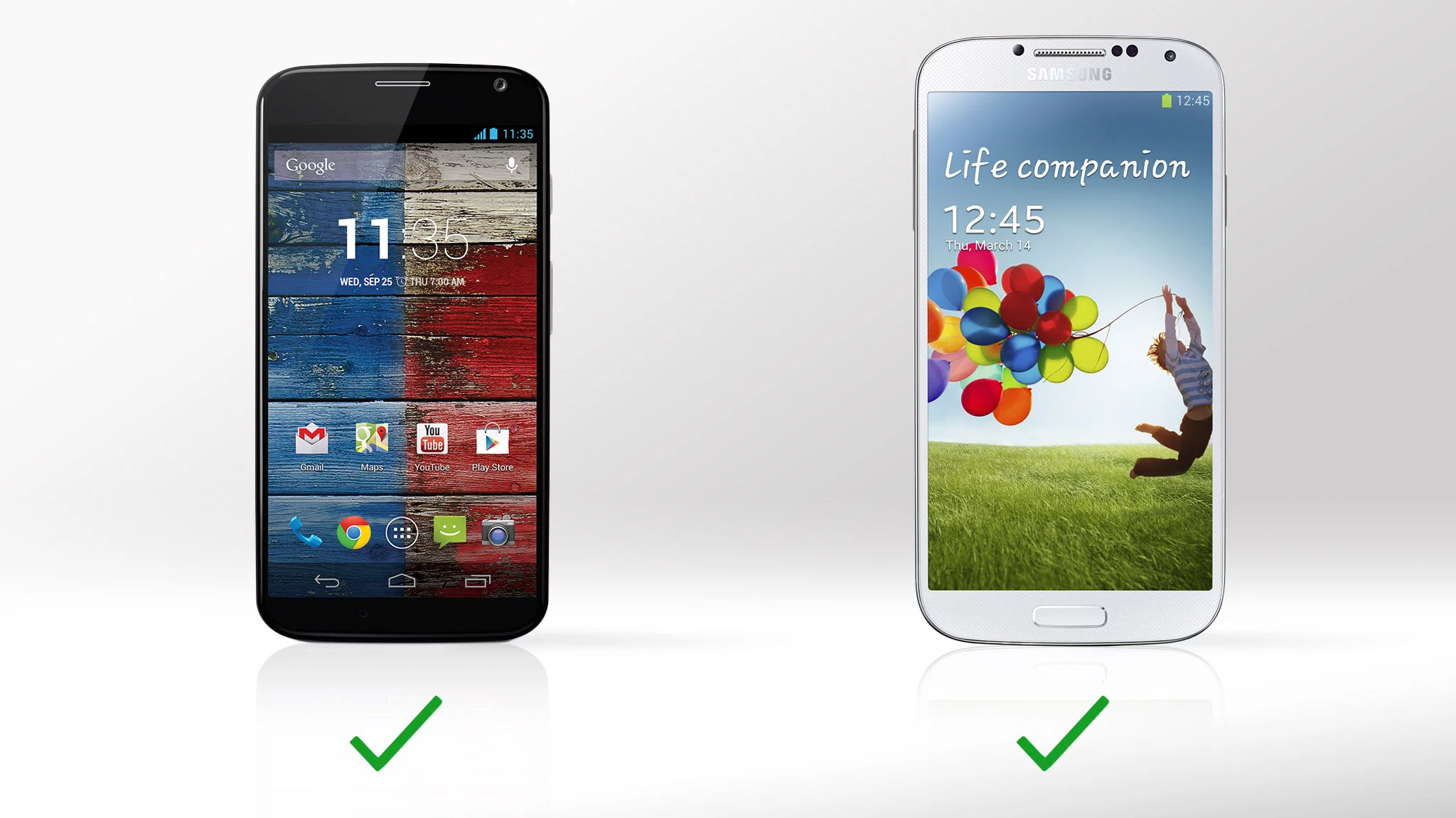 Both phones have NFC chips in tow