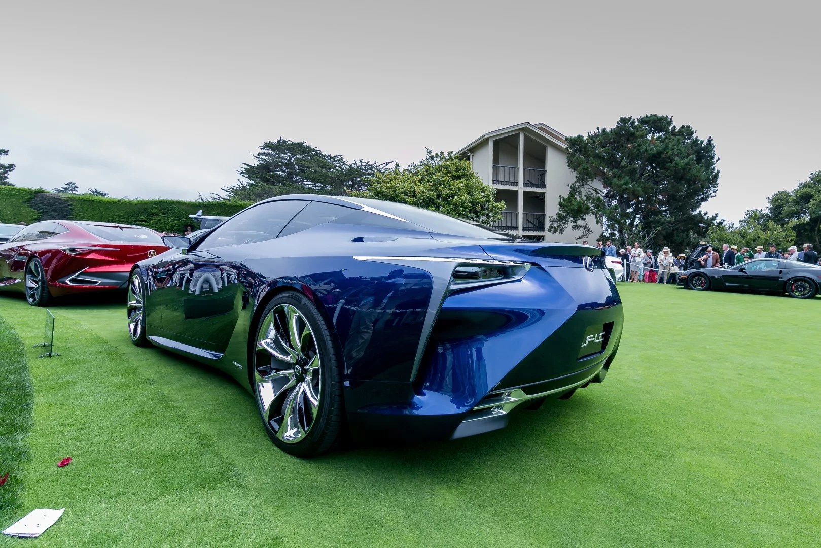 The Lexus LC500 was launched at the Detroit Auto Show