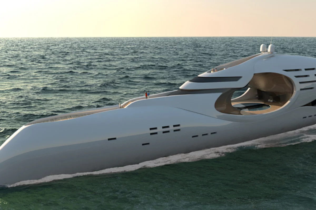 The Infinitas by Schopfer Yachts ... a unique design just waiting to take shape - 300ft long and accommodation for 16 plus crew members