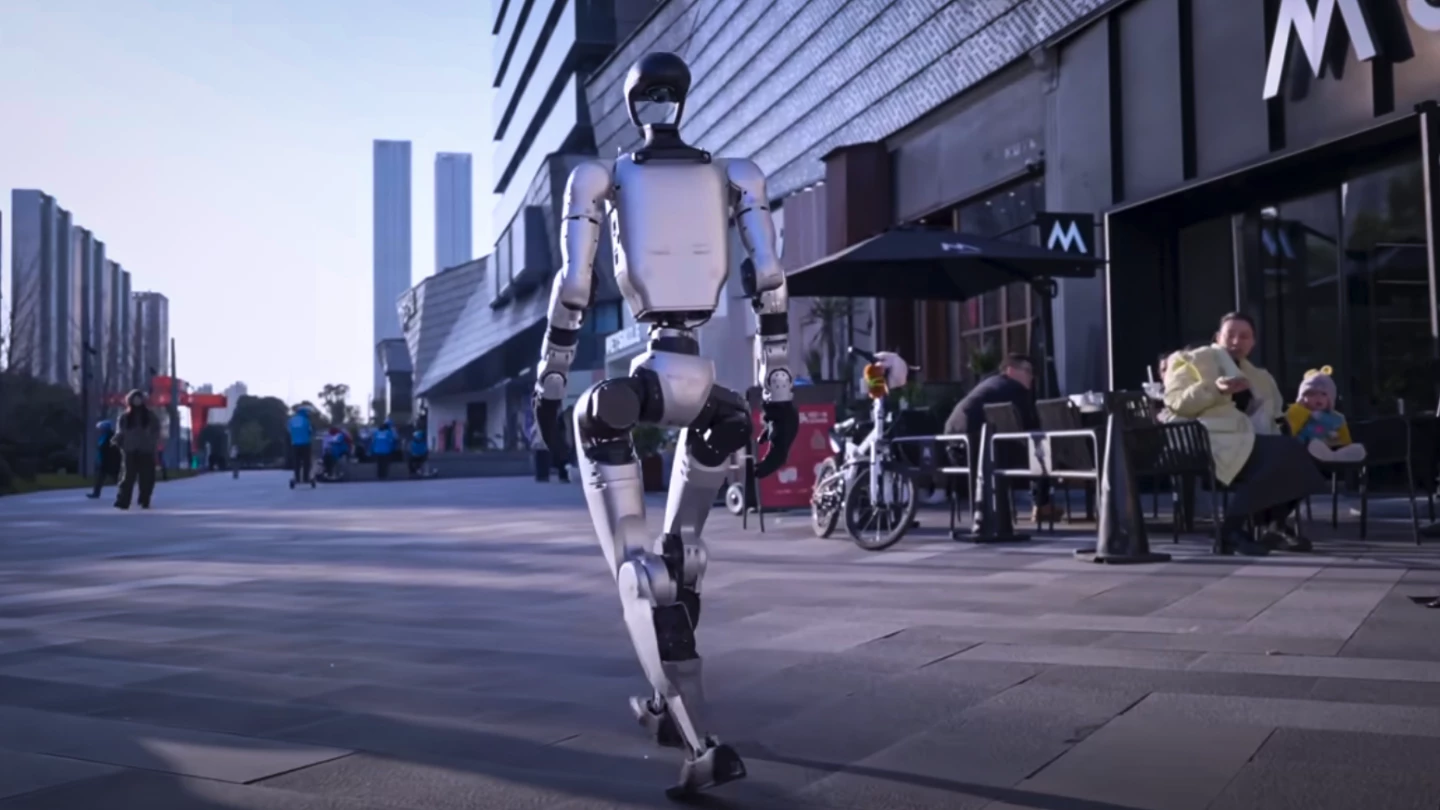 The G1 is now walking with style and a little swagger