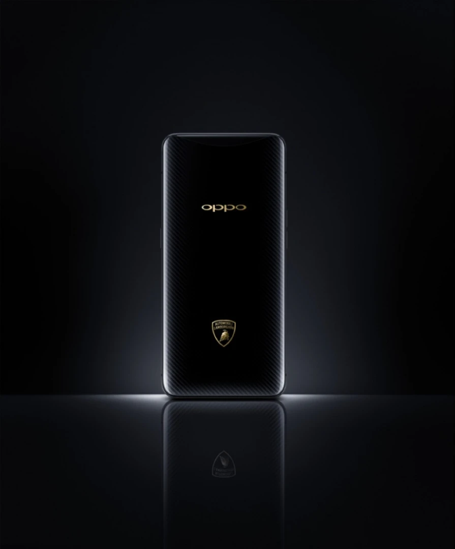 The Oppo Find X comes in an Automobili Lamborghini Edition, with a design inspired by the iconic sports car and a super-fast charge mode