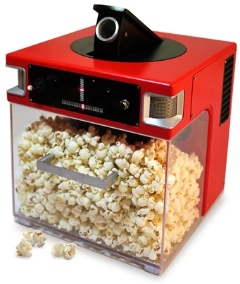The Popinator uses a binaural microphone system - similar to the way humans hear
