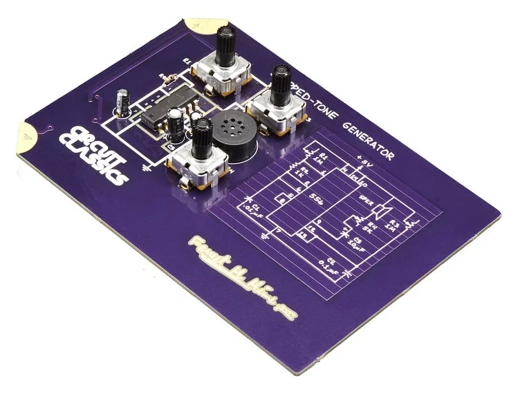 The sound effects produced by the stepped tone generator were used in the Atari Punk Console