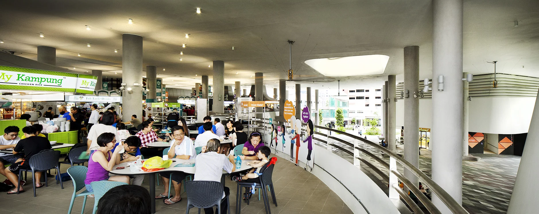 The Kampung Admiralty includes a shopping mall and restaurants, as well as childcare services, parks and more