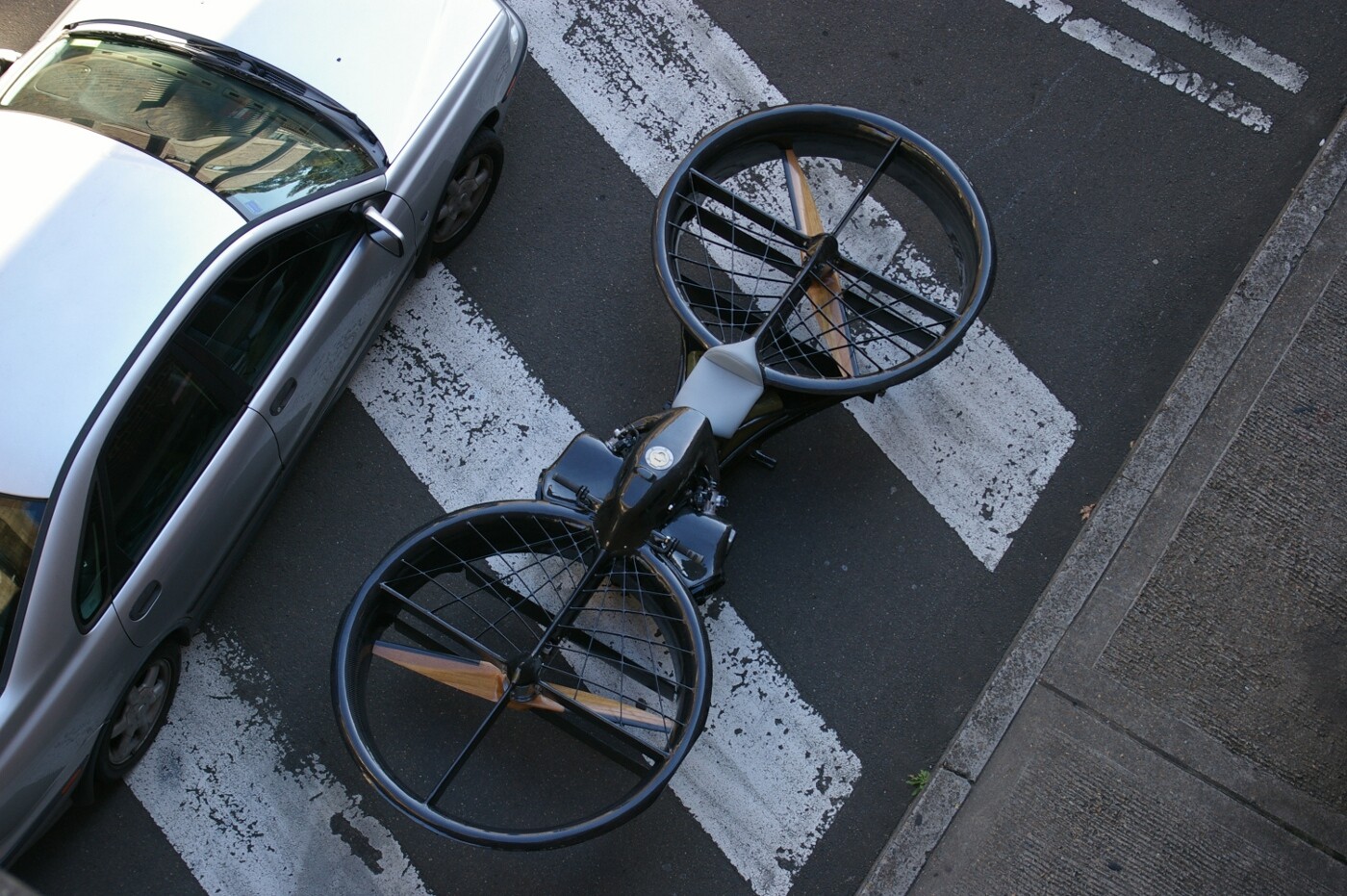 The Hoverbike prototype