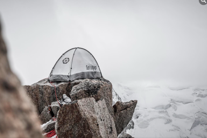 We've noticed Samaya is great at two things: Building award-winning ultralight tents and photographing them in unlikely camping spots