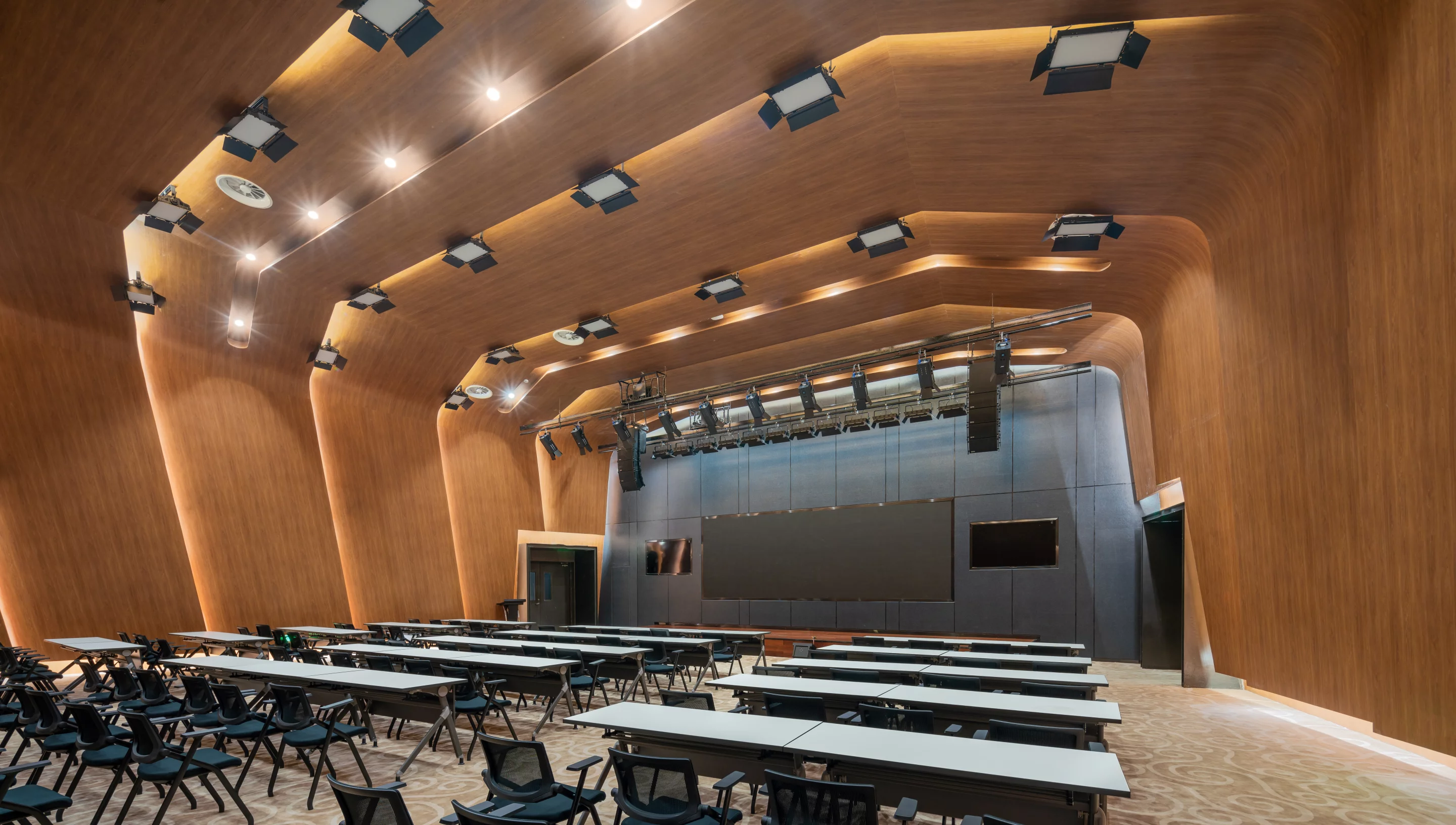 The National Maritime Museum of China's interior includes six exhibition halls
