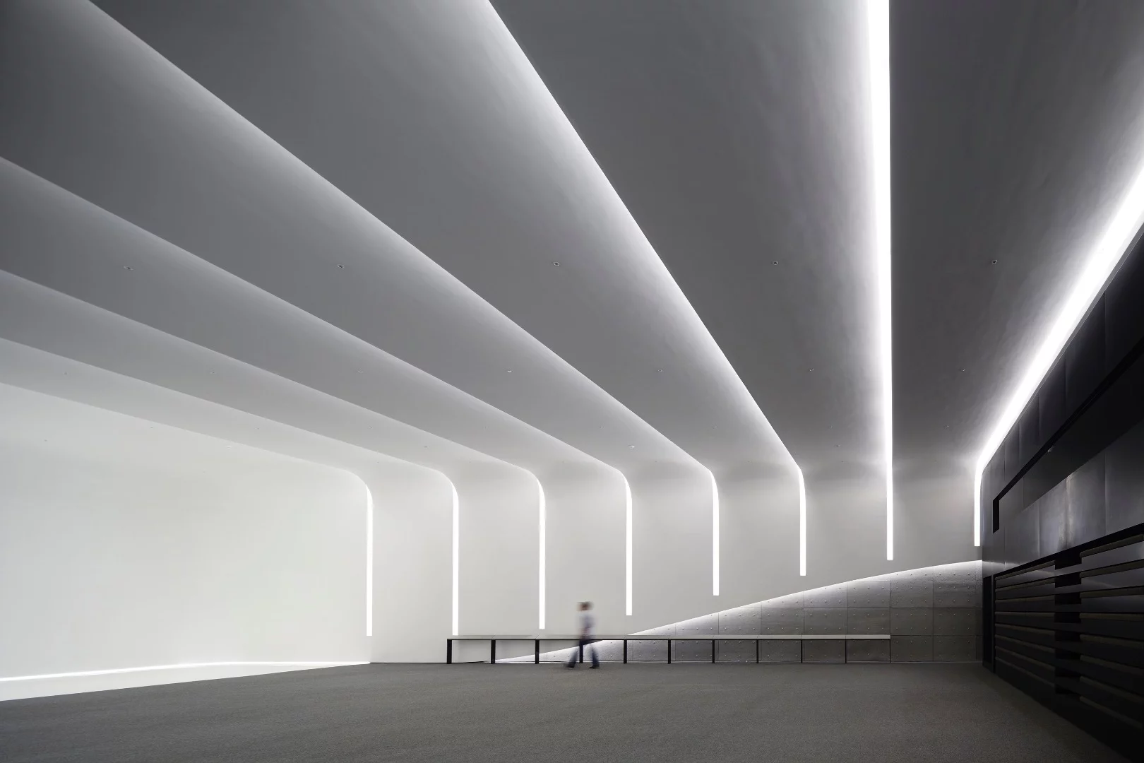 The Hyundai Capital Convention Hall is situated atop the south tower of Hyundai Capital’s global headquarters in Seoul, South Korea